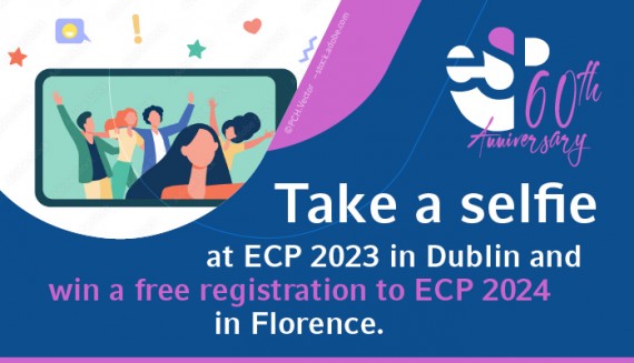 Take a selfie at ECP 2023 in Dublin
